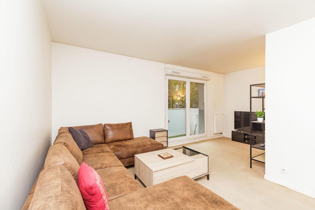 Bright 68 M2 Apartment Near The Stade De France Aubervilliers Buitenkant foto