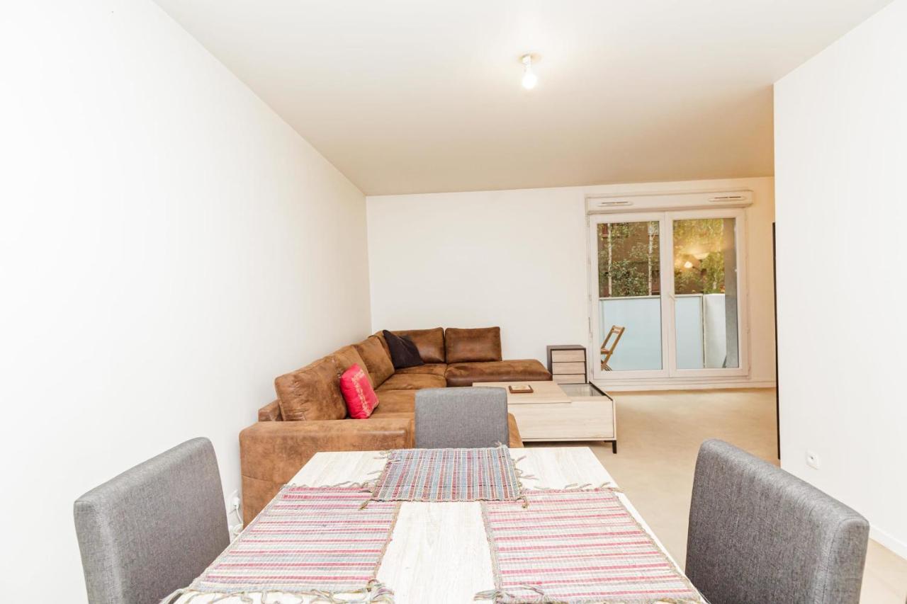 Bright 68 M2 Apartment Near The Stade De France Aubervilliers Buitenkant foto
