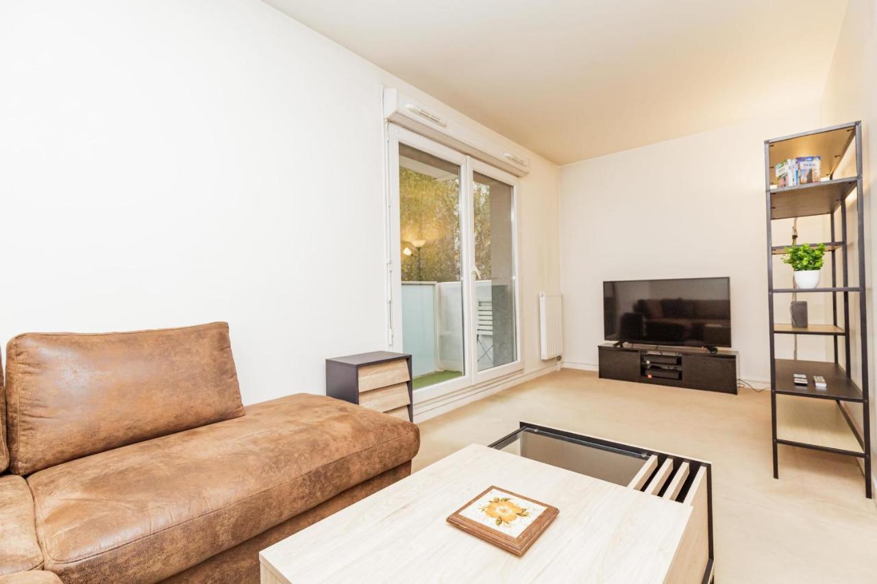 Bright 68 M2 Apartment Near The Stade De France Aubervilliers Buitenkant foto